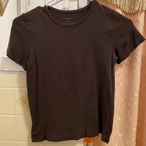 SKIMS SOFT SMOOTHING T-SHIRT Brown Medium